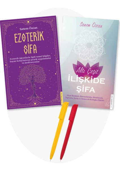 Ezoterik Şifa - Altı Çeşit İlişkide Şifa - Sanem Özcan + Alfa Kalem