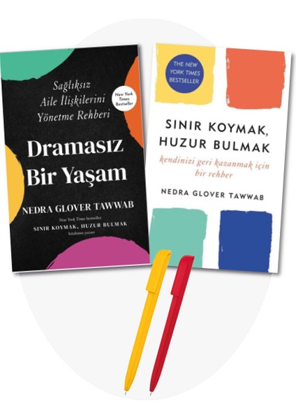 Dramasız Bir Yaşam+Sınır Koymak, Huzur Bulmak - Nedra Glover Tawwab + Alfa Kalem