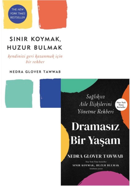 Dramasız Bir Yaşam+Sınır Koymak, Huzur Bulmak - Nedra Glover Tawwab + Alfa Kalem