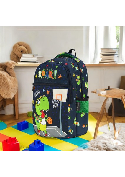 Ilkokul Ortopedik Su Geçirmez Suluklu 3 Bölmeli Beslenmeli Ilköğretim Erkek Sırt Çantası modelleri