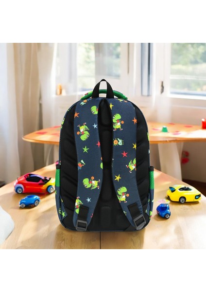 Ilkokul Ortopedik Su Geçirmez Suluklu 3 Bölmeli Beslenmeli Ilköğretim Erkek Sırt Çantası fırsatları