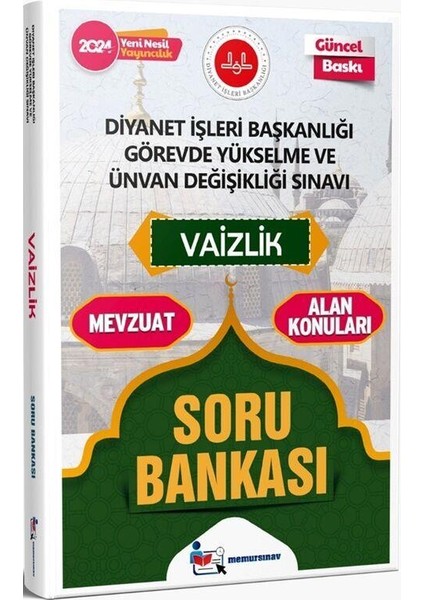 2024 Diyanet İşleri Başkanlığı GYS ve UDS Vaizlik Soru Bankası