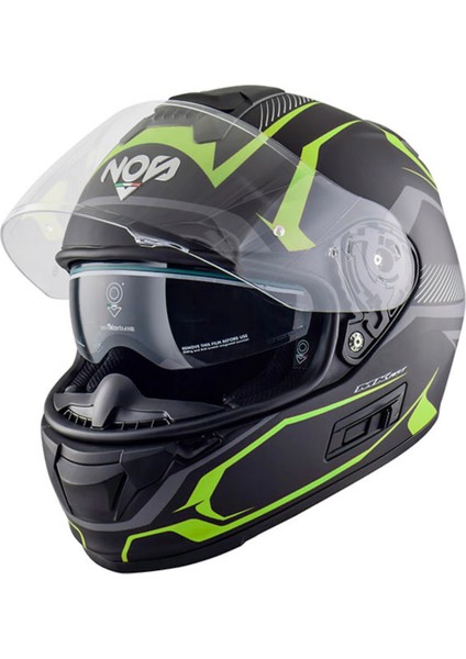 Nos Ns-7f Full Face Kapalı Kask