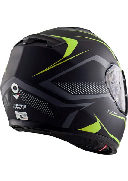 Nos Ns-7f Full Face Kapalı Kask