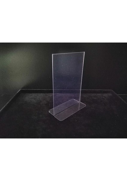 5 Adet Pvc Broşürlük Menülük Etiketlik 10 x 15 cm Tutucu Dik Çift Yön A6 Masaüstü Föylük modelleri