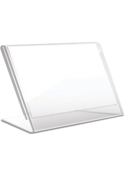 L Tipi A4 Kağıdı Boyutlu Yatay Pleksi Föylük 10 Adet fiyatları