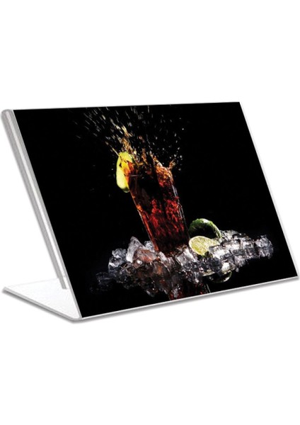 L Tipi A4 Kağıdı Boyutlu Yatay Pleksi Föylük 10 Adet modelleri