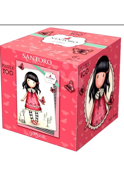 Time To Fly Educa Santoro Çocuk Puzzle 100 Parça Pazıl Özel Seri