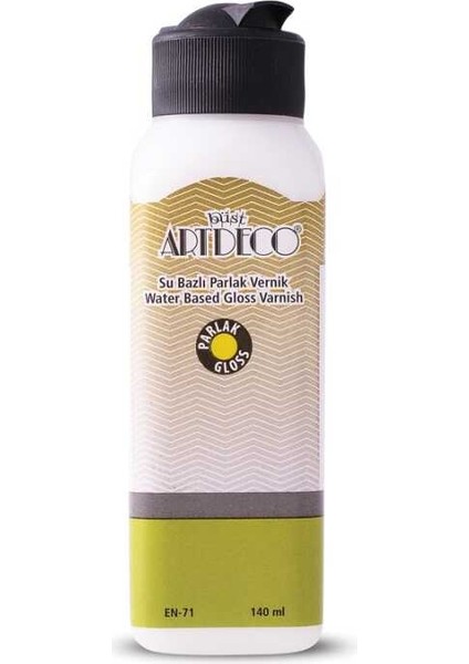 Vernik Su Bazlı Parlak 140 ml