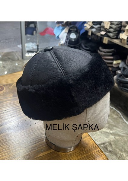 Kuzu Derisi Bere Şapka