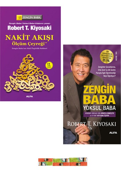 Zengin Baba Yoksul Baba - Nakit Akışı Ölçüm Çeyreği 2 Kitap - Robert T. Kiyosaki - Ayraç