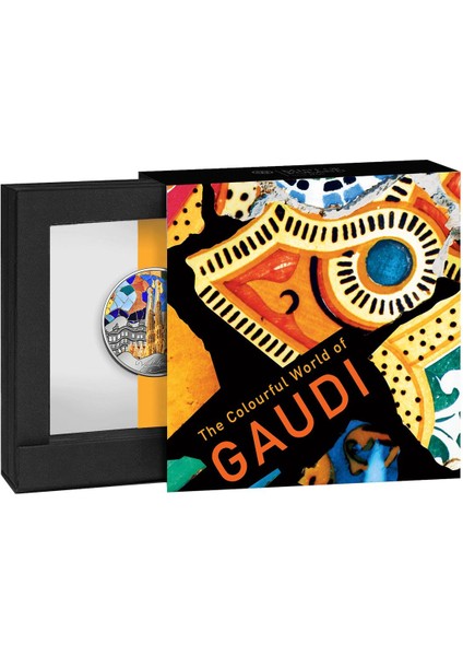 Agakulche The Colorful World Of Gaudi Iı 2023 1 Ons 31.10 Gram Gümüş Sikke Coin (999.0)