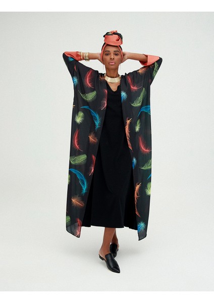 Feather Kimono