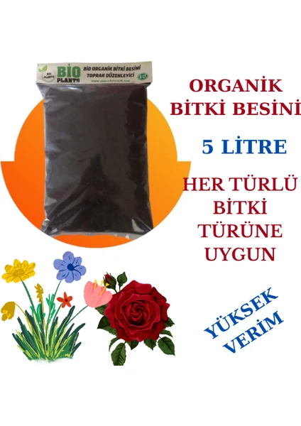 Bio Plants Bio Organik Bitki Besini  ( 5 Litre )