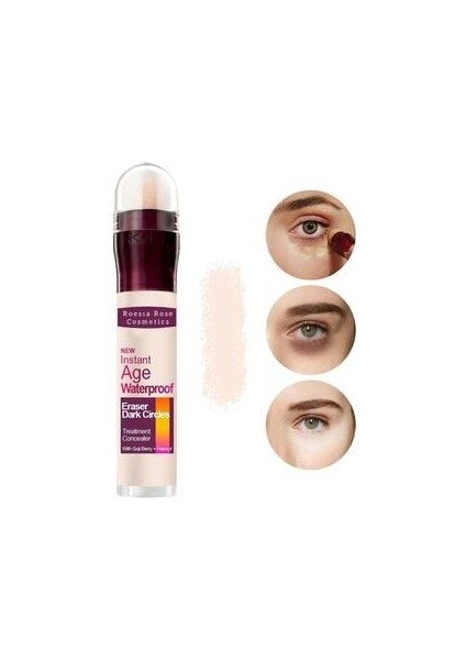 Cosmetics Göz Altı Kapatıcı Suya Dayanıklı Orta Ton Turuncu 6 ml Anti Age Etkili