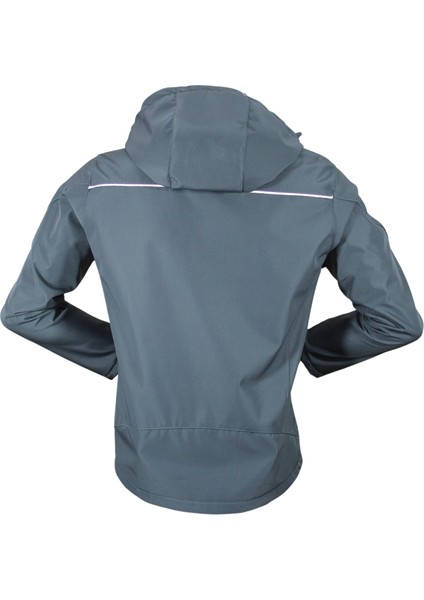 Softshell Kapüşonlu Mont Kışlık