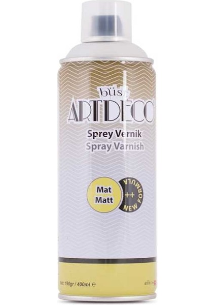 Sprey Boya Vernik Mat 400 ml