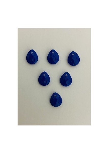 Oya, Abiye, Havlu, Takı, Örgü Vb. El Işleme Plastik Gözyaşı Damla Boncuk. 25GR. Tahmini 195 Adet.