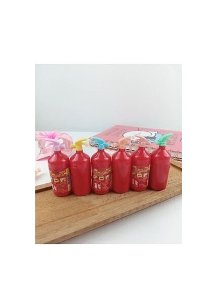 Yangın Tüpü Görünümlü Mini Fosforlu Kalem Seti