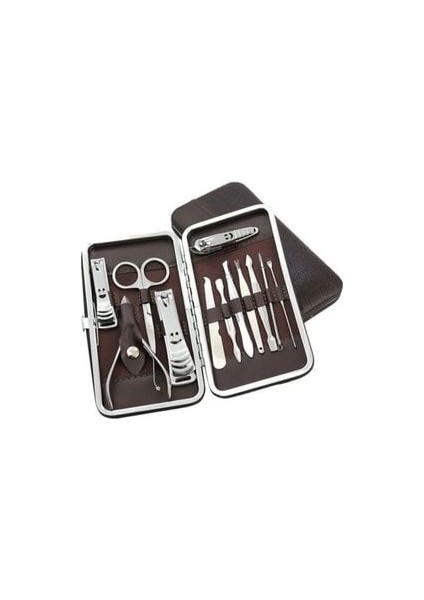 Batık Tırnak Çıkarıcı Aparatı ve 13 Parça Manikür Seti Tırnak Düzeltme Seti
