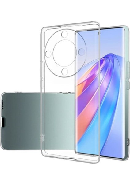 Honor X9A Kılıf Kamera Korumalı Şeffaf Yumuşak Silikon Kılıf