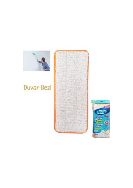Orjinal Tablet Mop Yedek Bezi- 3 Farklı Kullanım Alanı -3 Adet Yedek Bez-Microfiber Refill fırsatları