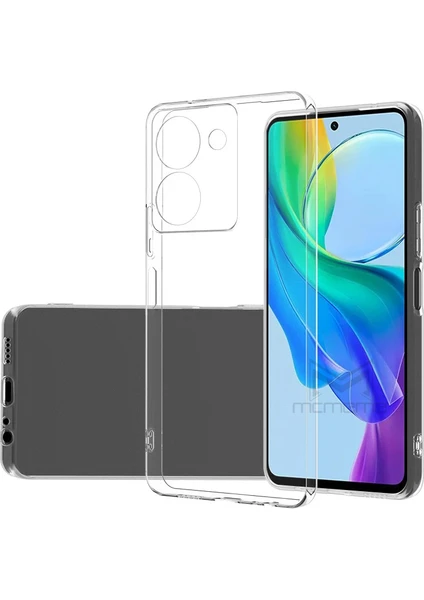 Vivo Y18 Kılıf Kamera Korumalı Şeffaf Yumuşak Silikon Kılıf