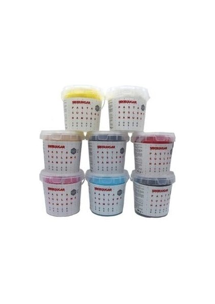 Şeker Sugar Şeker Hamuru 500 Gr- Açık Yeşil