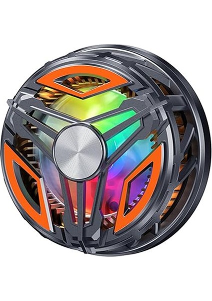 GT31 15W Rgb Radyatör Telefon Soğutucu Fan - Siyah 12