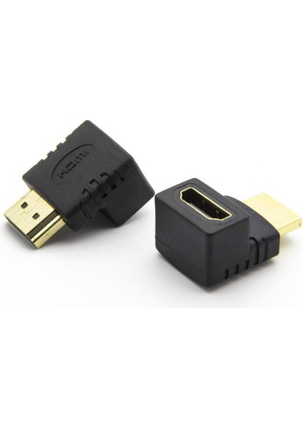 CA319 HDMI Erkek To HDMI Dişi L Vertical Çevirici