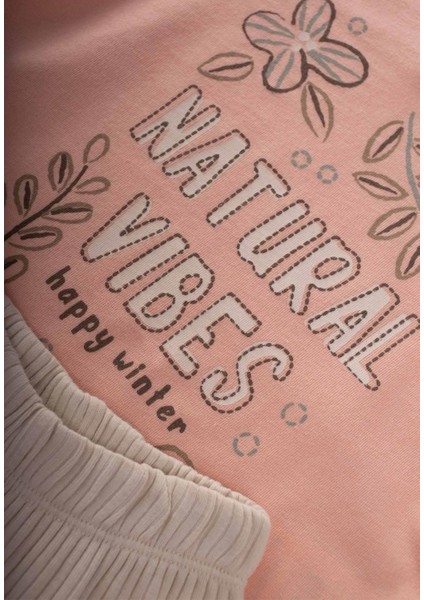 Naturel Vıbes Baskılı Mevsimlik Takım 1-8 Yaş YavruAğzı modelleri