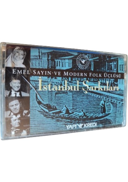 Emel Sayın ve Modern Folk Üçlüsü - Istanbul Şarkıları – 1996 Basım Kaset