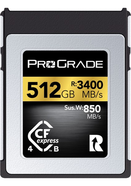 512GB Cfexpress 4.0 Type B Gold Hafızakartı