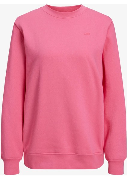 Jxabbie Rlx Kadın Pembe Sweatshirt 12223962-CARMINEROSE