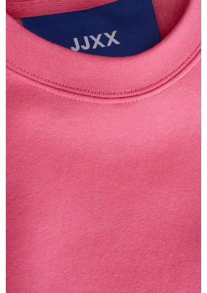 Jxabbie Rlx Kadın Pembe Sweatshirt 12223962-CARMINEROSE