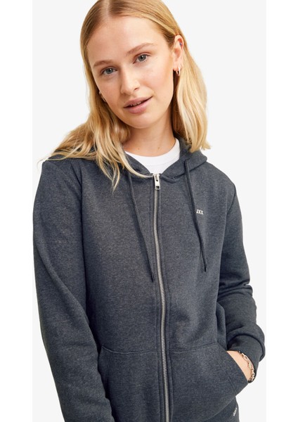 Jxabbie Rlx Kadın Gri Sweatshirt 12258320-DARKGREYMELANGE fiyatları