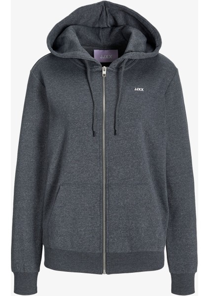 Jxabbie Rlx Kadın Gri Sweatshirt 12258320-DARKGREYMELANGE fırsatları