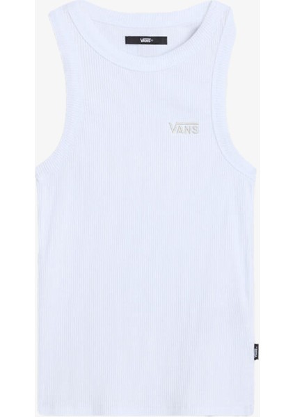Ribbing Tank-B Kadın Beyaz Atlet VN00050XWHT1