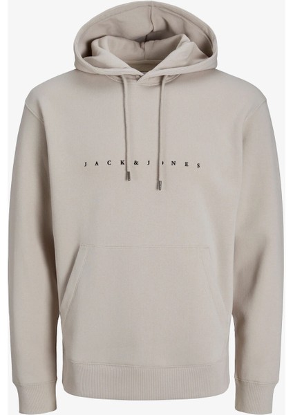 Jjestar Erkek Bej Sweatshirt 12233972-MOONBEAM modelleri