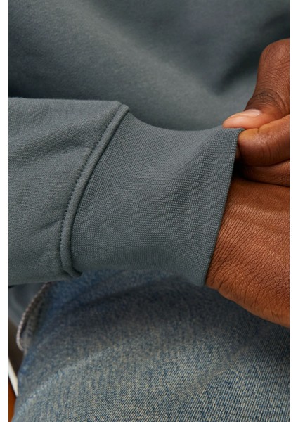 Jorvesterbro Sweat Crew Neck Noos Erkek Gri Sweatshirt 12241694-IRONGATE modelleri