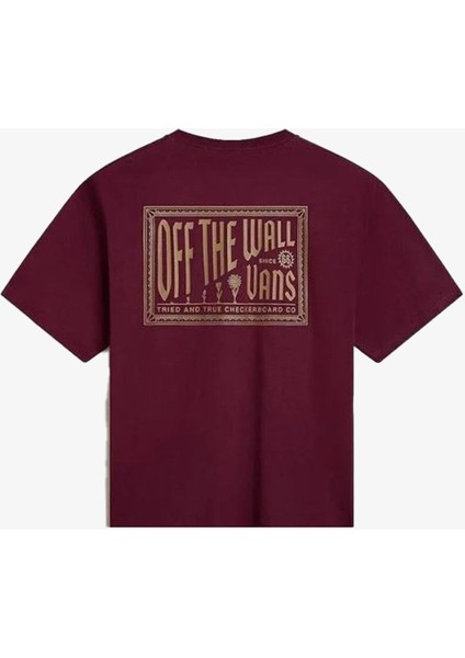 Bloomed 66 Ss Crew Tee-B Erkek Bordo T-Shirt VN000HX8BRG1 fiyatları