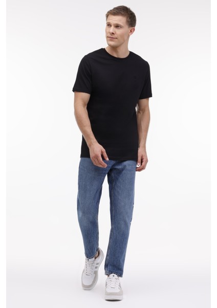 MB CT102 C Nk T-Sh 4pr Siyah Erkek Kısa Kol T-Shirt