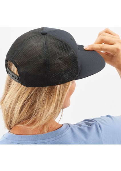 Trucker Flat Şapka - Siyah modelleri