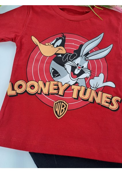 Erkek Çocuk Tişort Şort Ikili Takım Yazlık Loonet Tunes Buggs Buny Donald Duck Baskılı Pamuklu fiyatları