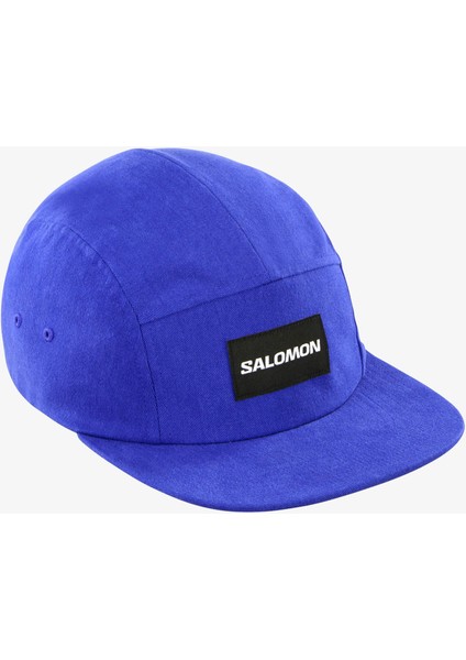 Five Panel Unisex Şapka - Mavi