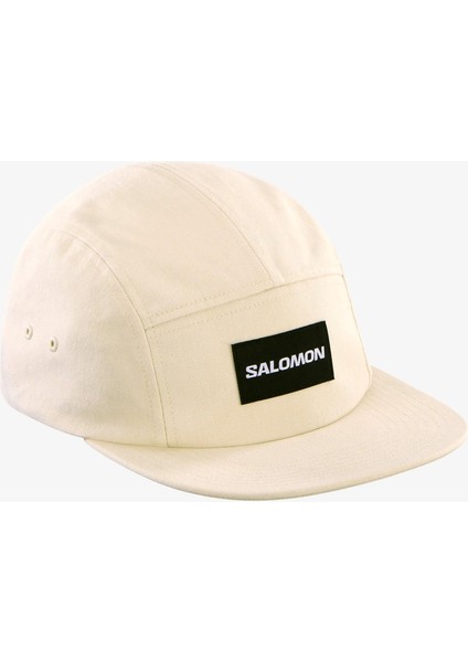 Five Panel Unisex Şapka - Krem