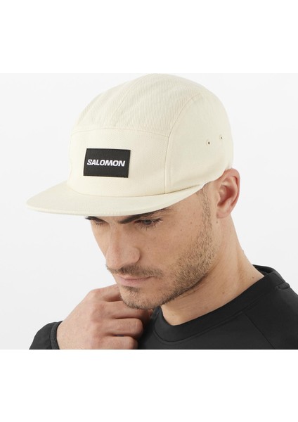 Five Panel Unisex Şapka - Krem modelleri