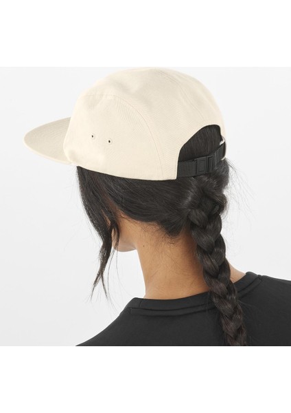 Five Panel Unisex Şapka - Krem indirimleri