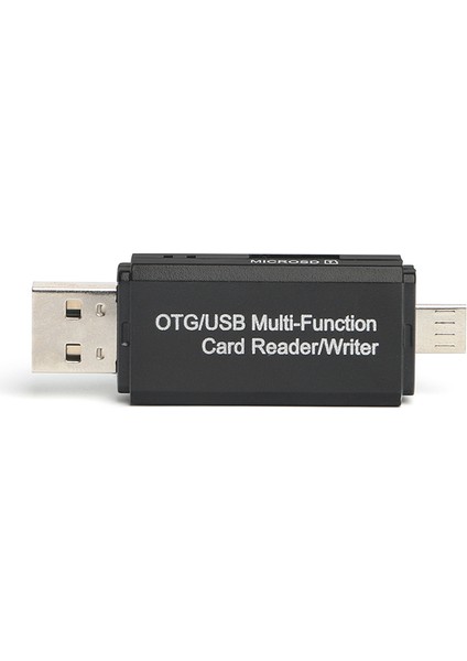 2.0 USB/Micro USB Çok Fonksiyonlu SD/TF Kart Okuyucu ve Yazıcı (DK-AC-UCR204)