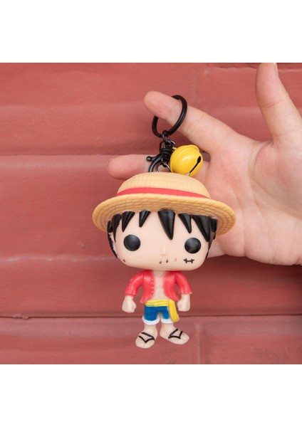 Anime One Piece - Luffy Figür Anahtarlık Büyük Boy